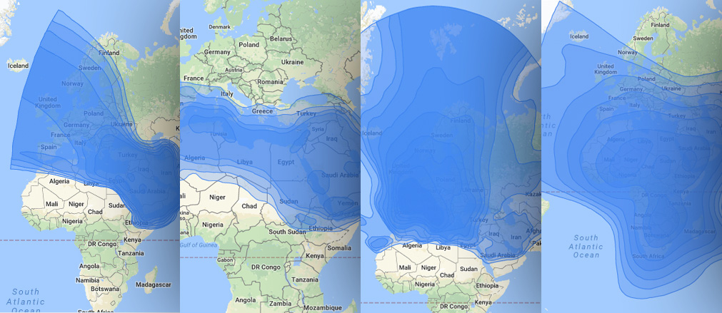 Satellite Network Coverage